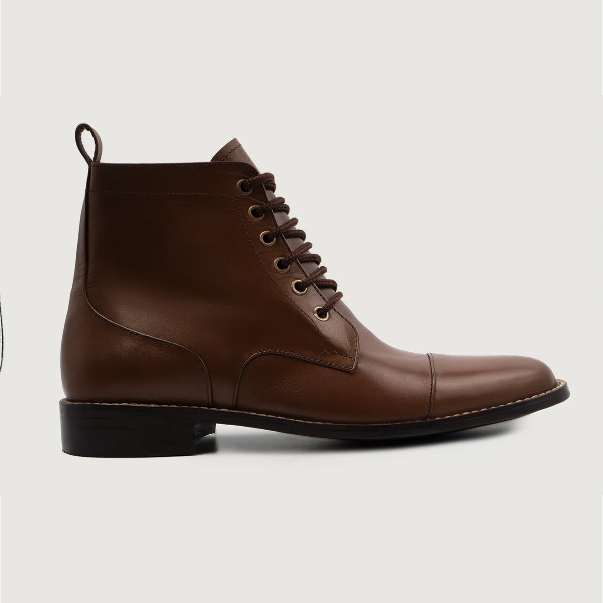 Brown Full-Grain leather Boots - Goodyear randsaumur og táhluti