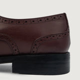 Authentic Full-Grain Leather Grain Depth & Pull-Up Patina Texture Detail