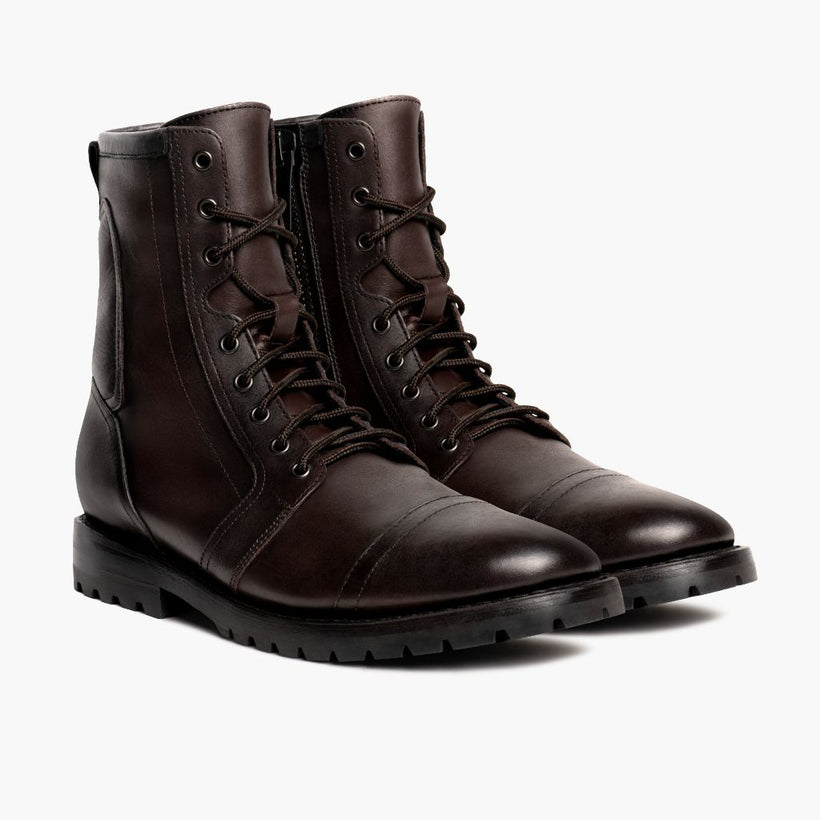 Casa Moto Old English Leather Boots fyrir karla