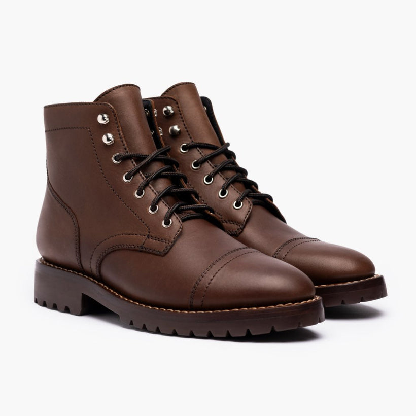 Captain StormKing® Whiskey Leather Boots fyrir karla