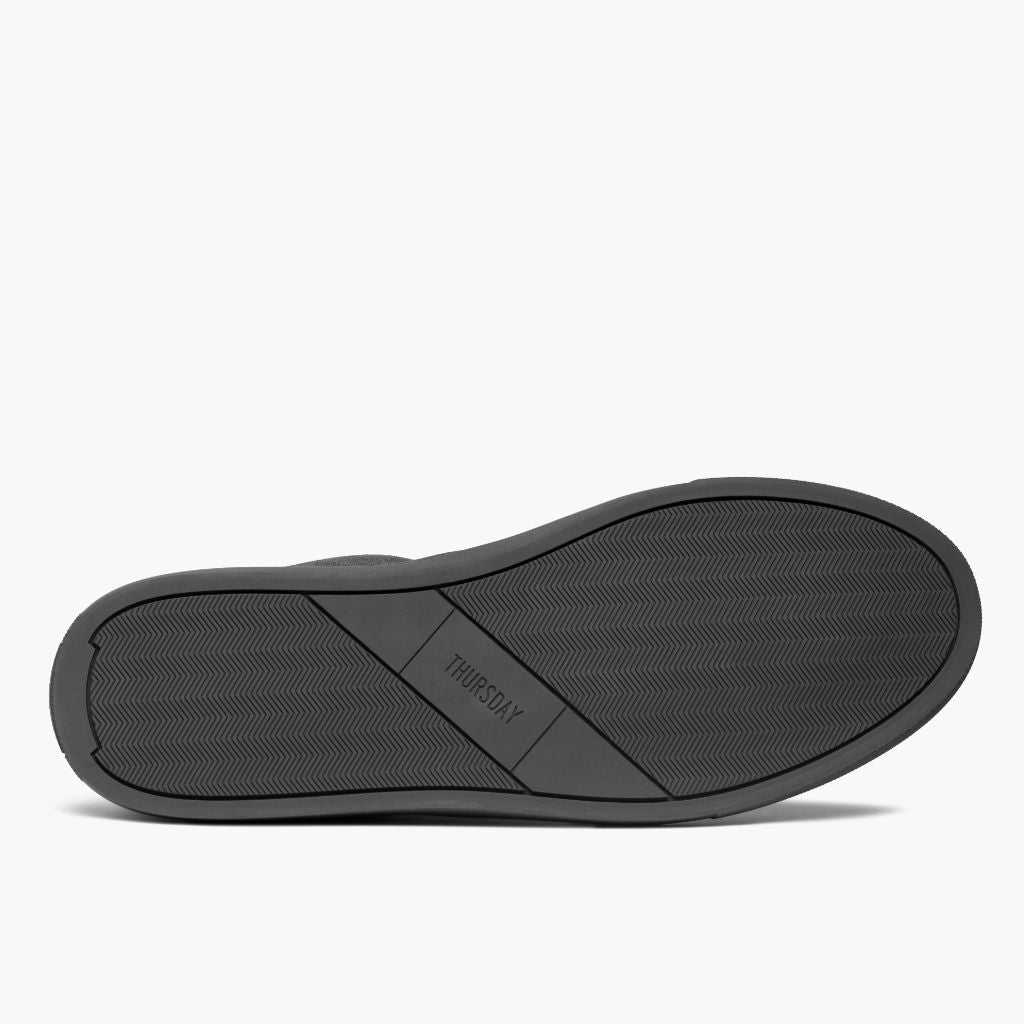 High-Traction Rubber Outsole & Lug Tread Pattern on Court Smoke Leðurstrigaskór fyrir Karla