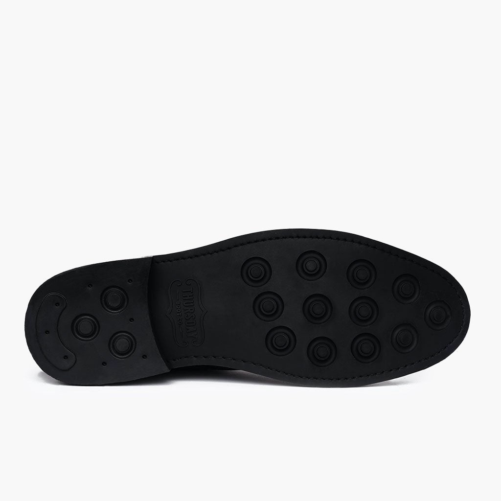 High-Traction Rubber Outsole & Lug Tread Pattern on Cadet Mocha Leðurstígvél fyrir Karla