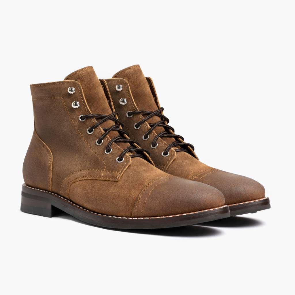 Captain Safari Leðurstígvél fyrir Karla in Classic Full-Grain Leather - Hliðarsýn | Kaupa á netinu