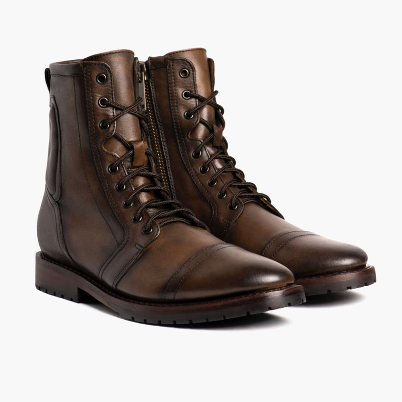 Casa Moto Anejo Leather Boots fyrir karla