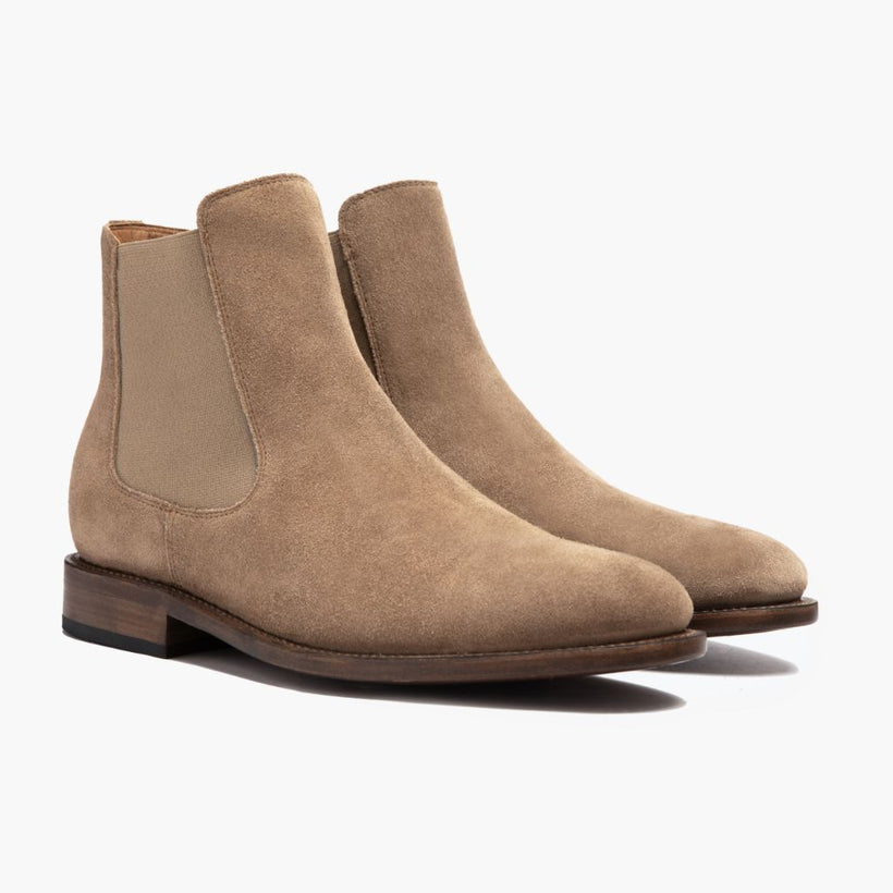 Cavalier Sandstone Leather Boots fyrir karla