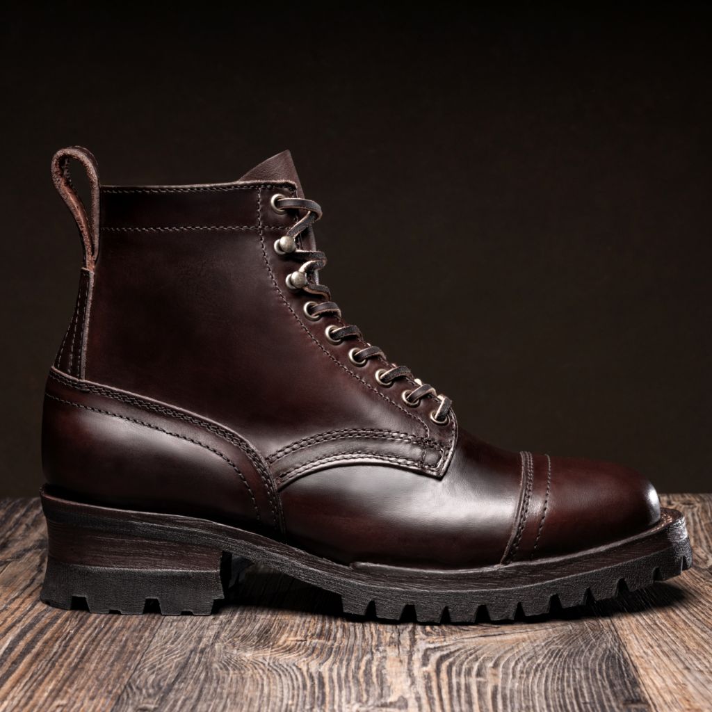 Brown Full-Grain leather Boots - Goodyear randsaumur og táhluti