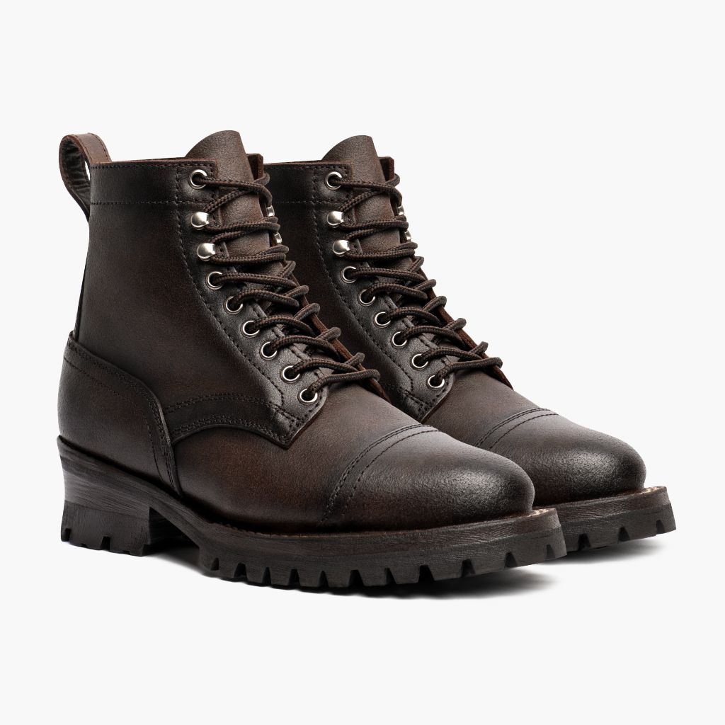 Challenger Canyon Leðurstígvél fyrir Karla in Classic Full-Grain Leather - Hliðarsýn | Kaupa á netinu