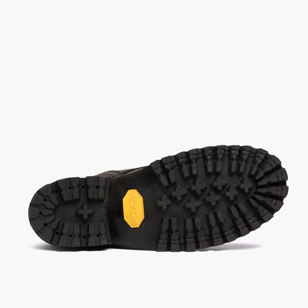 High-Traction Rubber Outsole & Lug Tread Pattern on Challenger Canyon Leðurstígvél fyrir Karla
