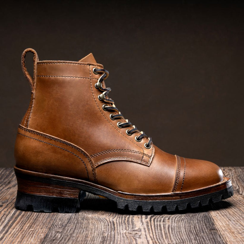 Challenger Sesame Double Shot Leather Boots fyrir karla