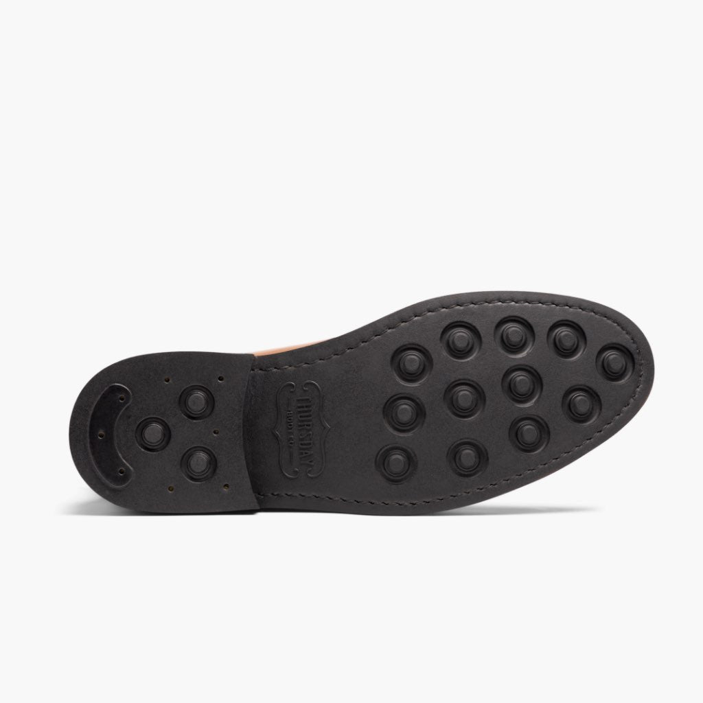 High-Traction Rubber Outsole & Lug Tread Pattern on Duke Brandy Leðurstígvél fyrir Karla