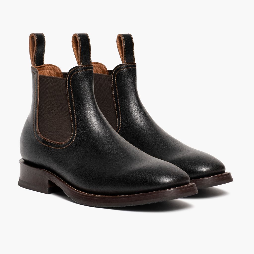 Journeyman Cacao Leðurstígvél fyrir Karla in Classic Full-Grain Leather - Hliðarsýn | Kaupa á netinu