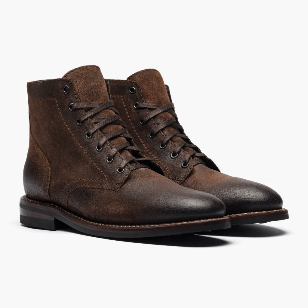 President Mocha Leðurstígvél fyrir Karla For Men in Mocha Full-Grain Leather - Hliðarsýn | Kaupa á netinu