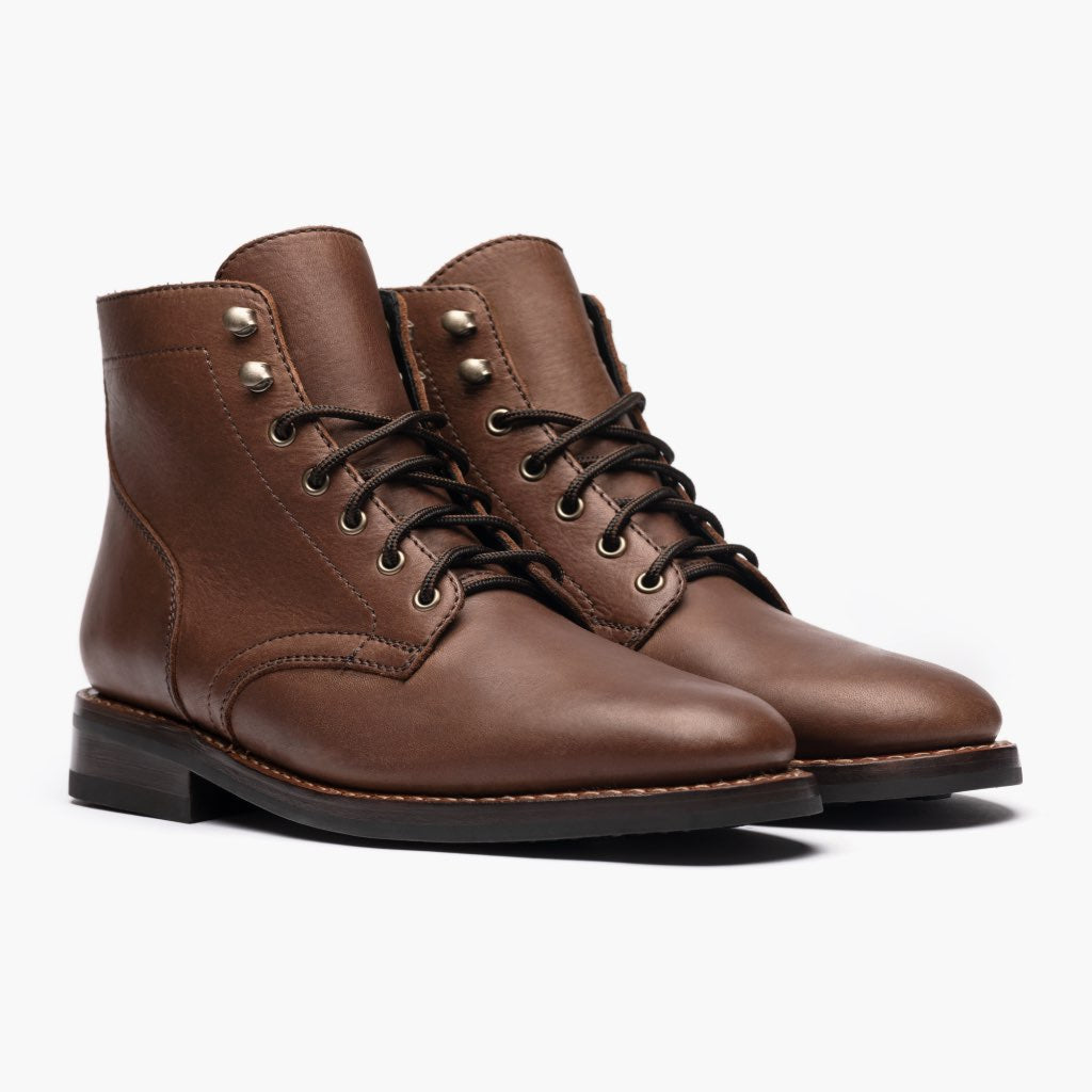 President Whiskey Leðurstígvél fyrir Karla For Men in Classic Full-Grain Leather - Hliðarsýn | Kaupa á netinu
