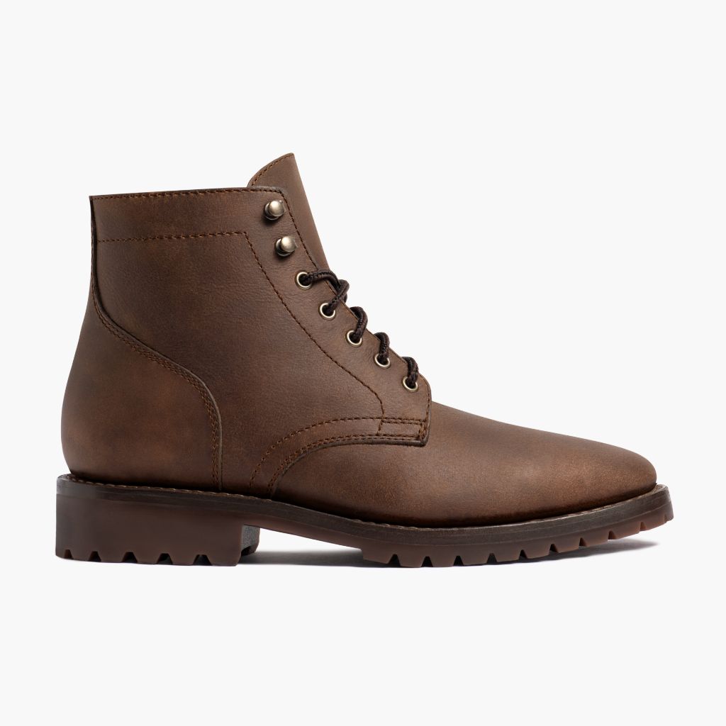 Brown Full-Grain leather Boots - Goodyear randsaumur og táhluti