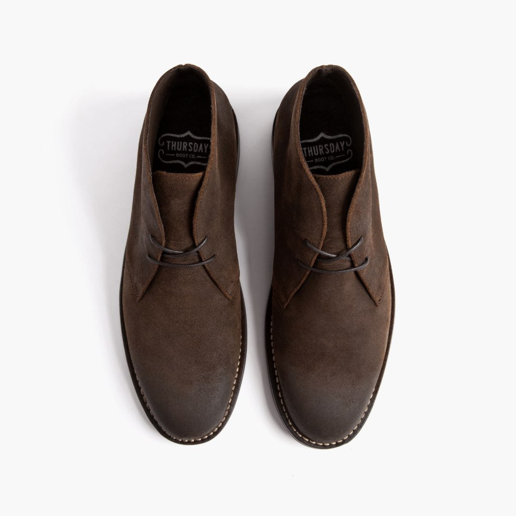 Scout Mocha Leðurstígvél fyrir Karla For Men - Styrktur hæll og tvöfaldir saumar