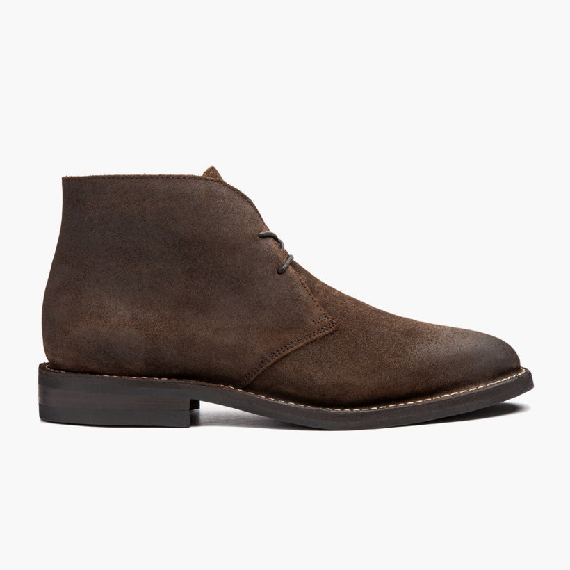 Scout Mocha Leather Boots fyrir karla