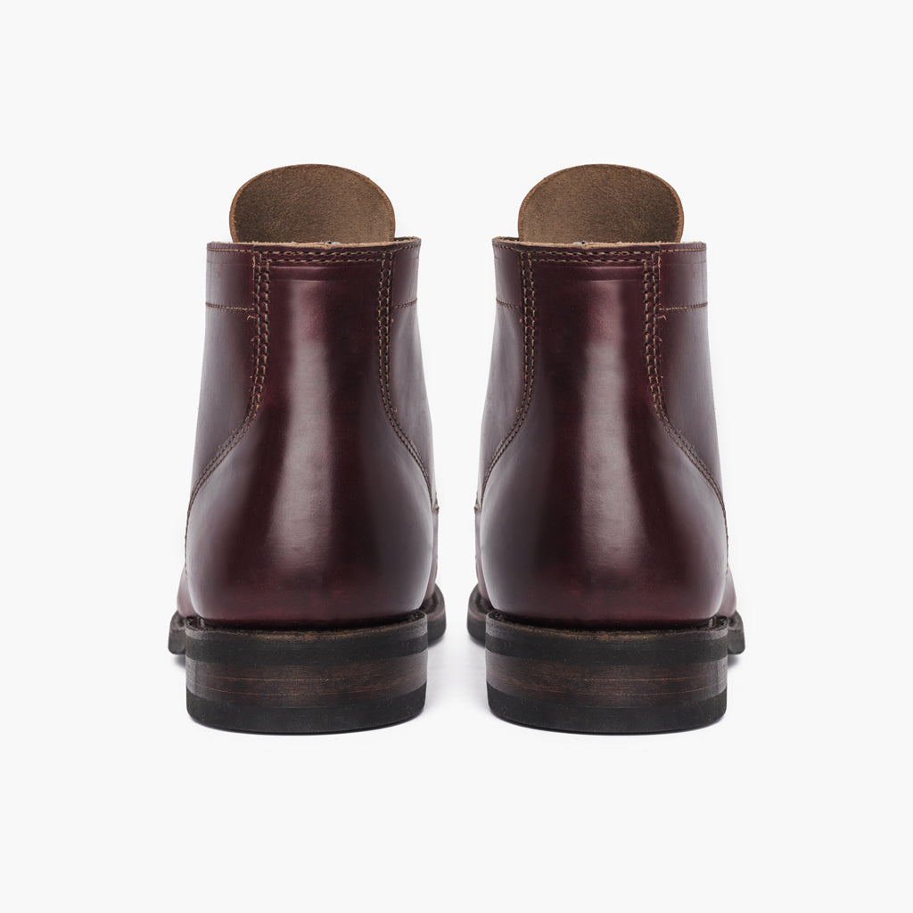 Vanguard Color #8 Leðurstígvél fyrir Karla For Men - Styrktur hæll og tvöfaldir saumar