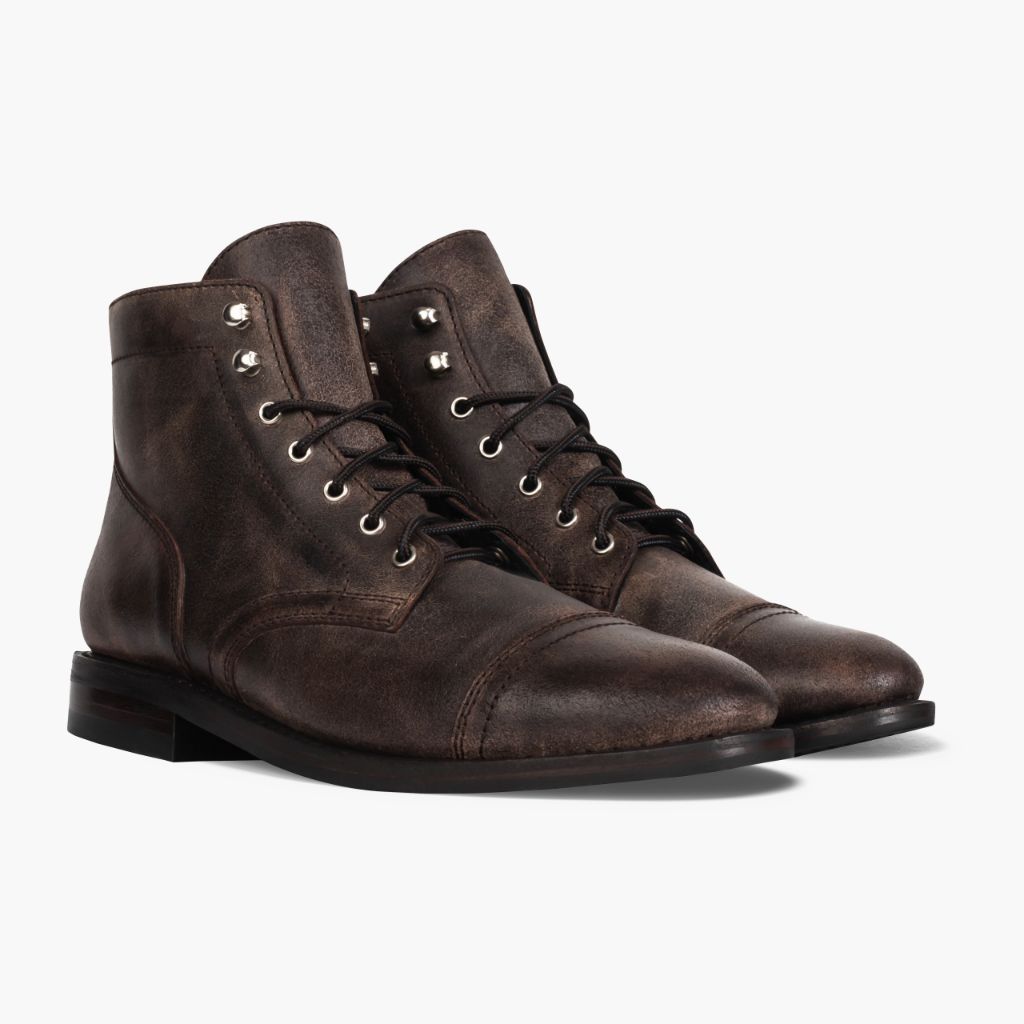 Captain Canyon Leðurstígvél fyrir Karla in Classic Full-Grain Leather - Hliðarsýn | Kaupa á netinu