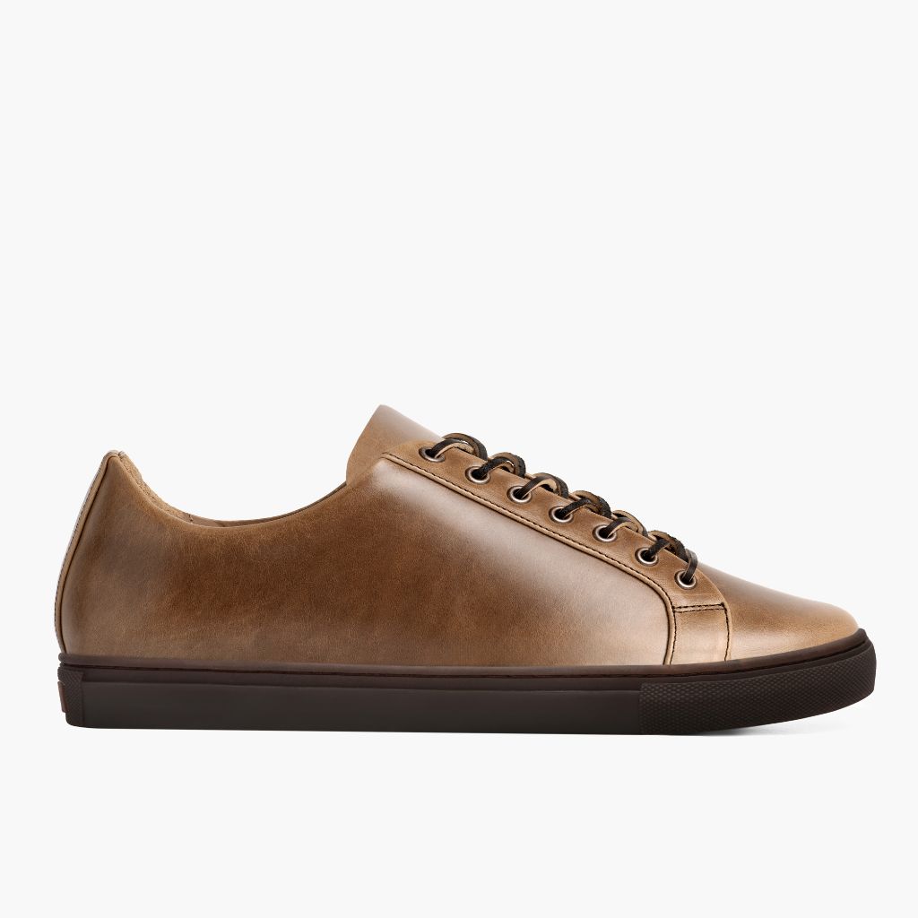 Classic Full-Grain leather Sneakers - Goodyear randsaumur og táhluti