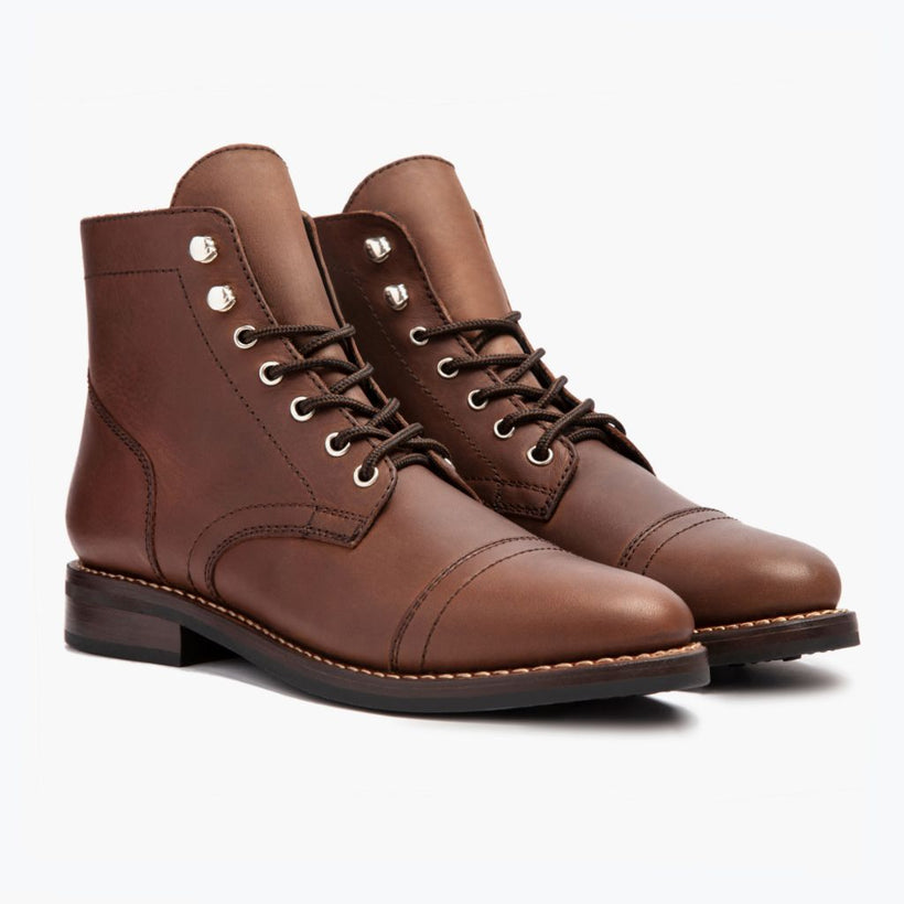 Captain Whiskey Leather Boots fyrir konur