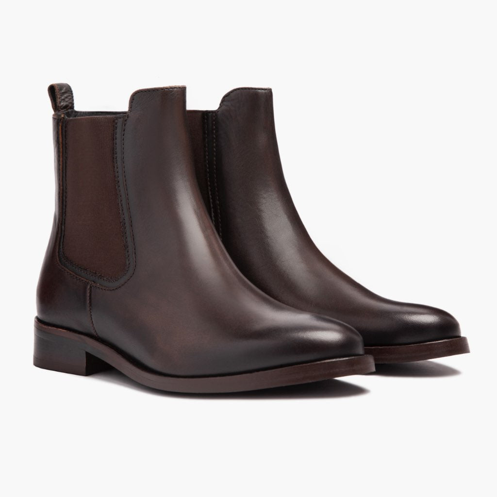 Black Full-Grain leather Boots - Goodyear randsaumur og táhluti