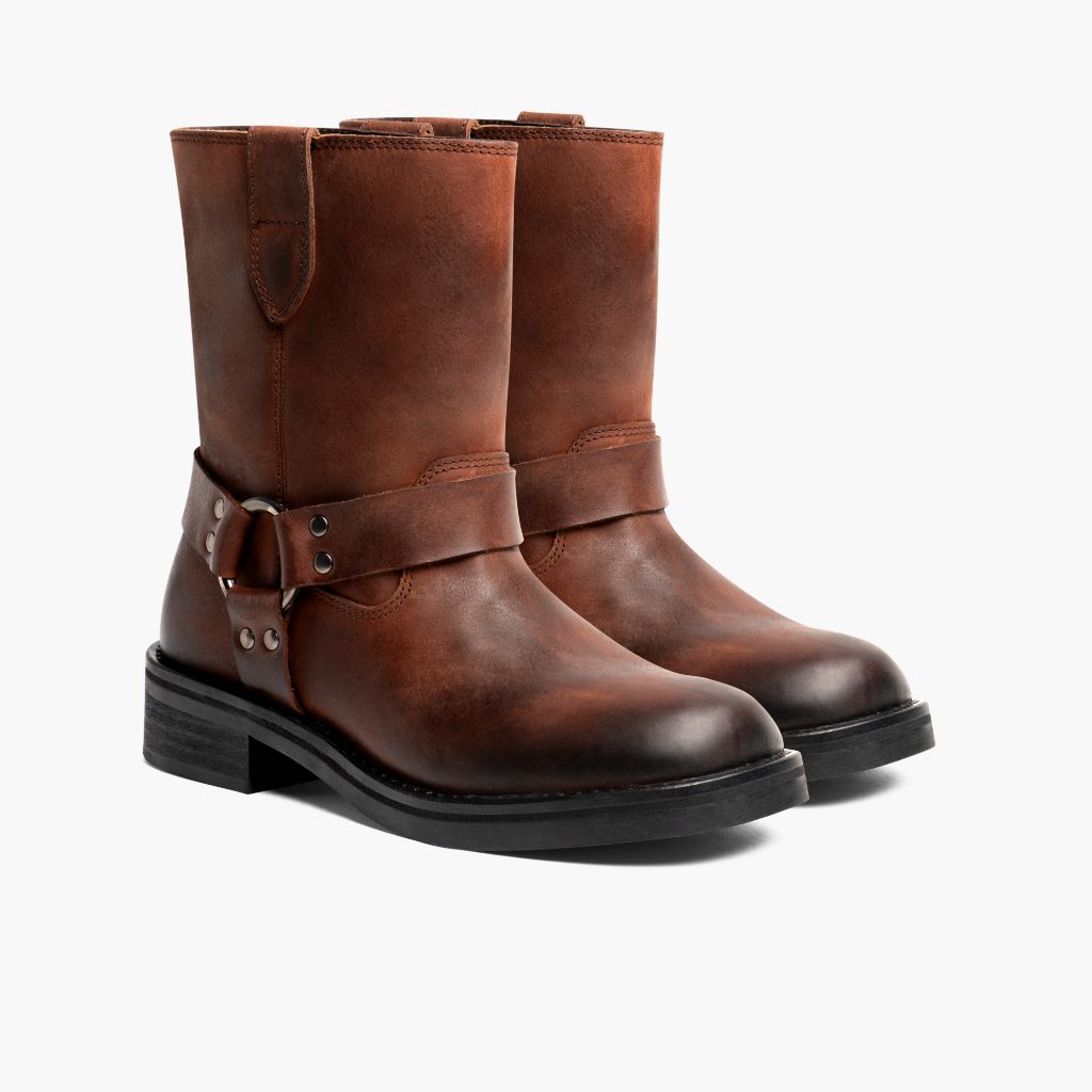 Brown Full-Grain leather Boots - Goodyear randsaumur og táhluti