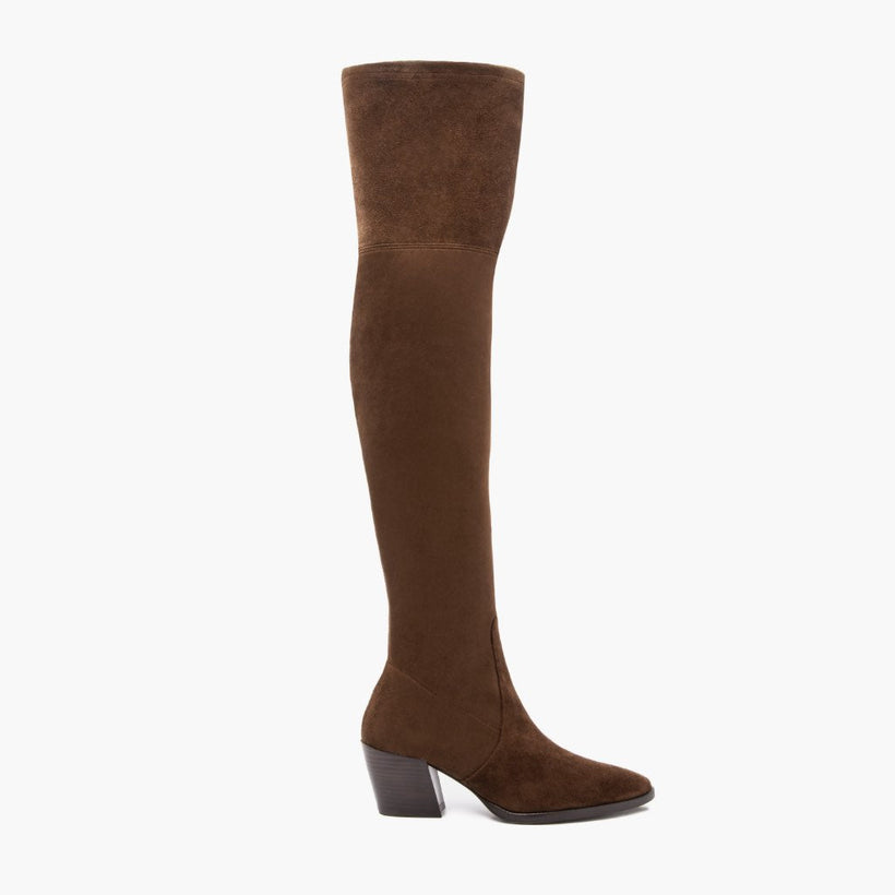 Tempest Espresso Leather Boots fyrir konur