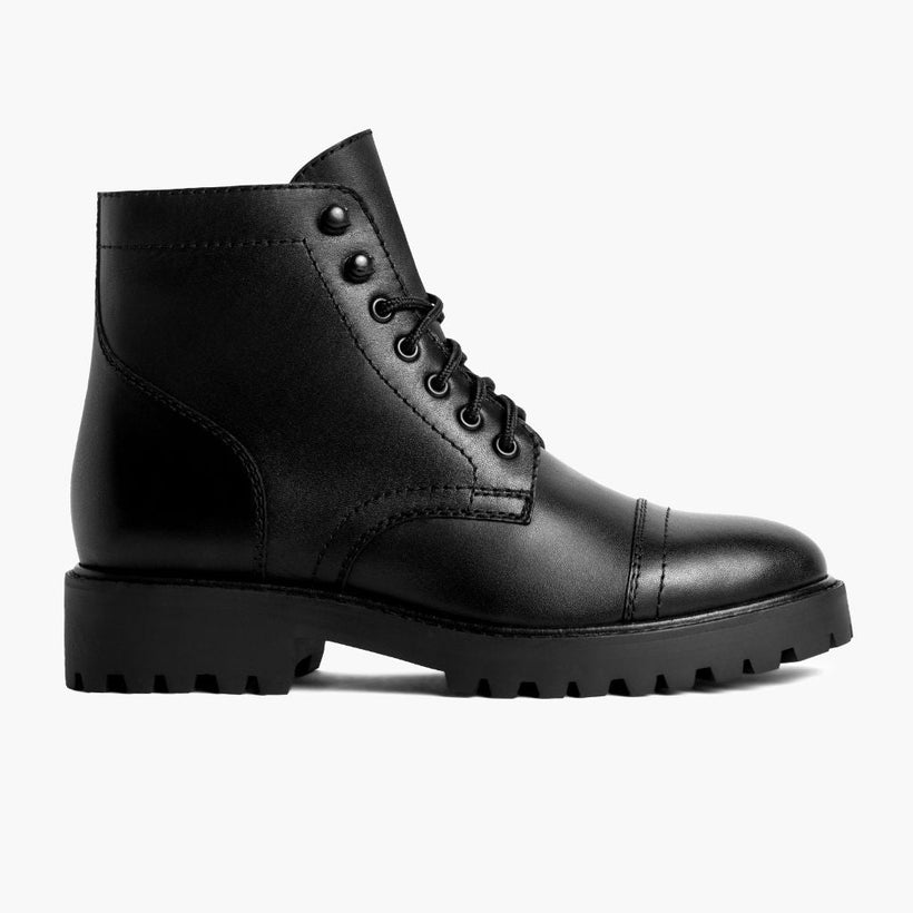 Captain Svartur (StormKing® Edition) Leather Boots fyrir konur