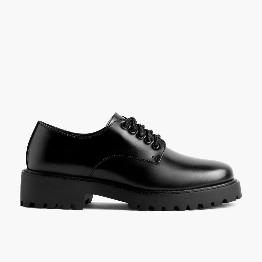 Black Full-Grain leather Sneakers - Goodyear randsaumur og táhluti