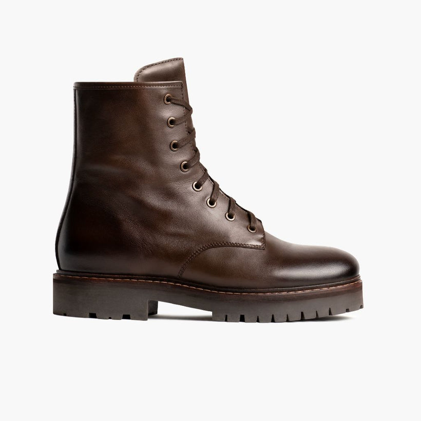 Combat Java Leather Boots fyrir konur
