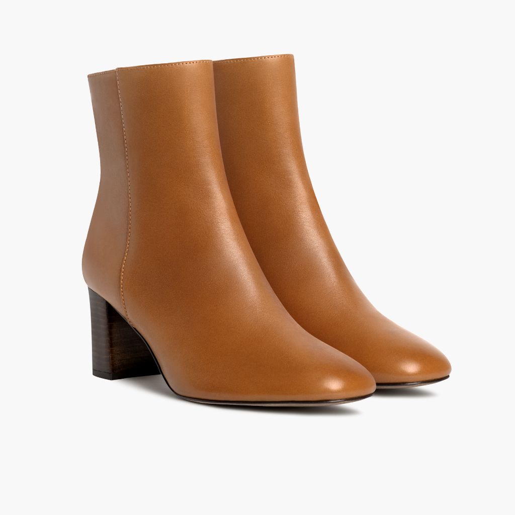 Tan Full-Grain leather Boots - Goodyear randsaumur og táhluti