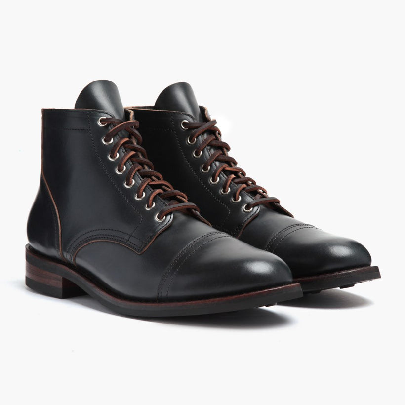 Vanguard Indigo Leather Boots fyrir karla