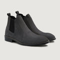 Clarkson Chelsea Grey Nubuck Leðurstígvél - StudGuard fyrir Karla