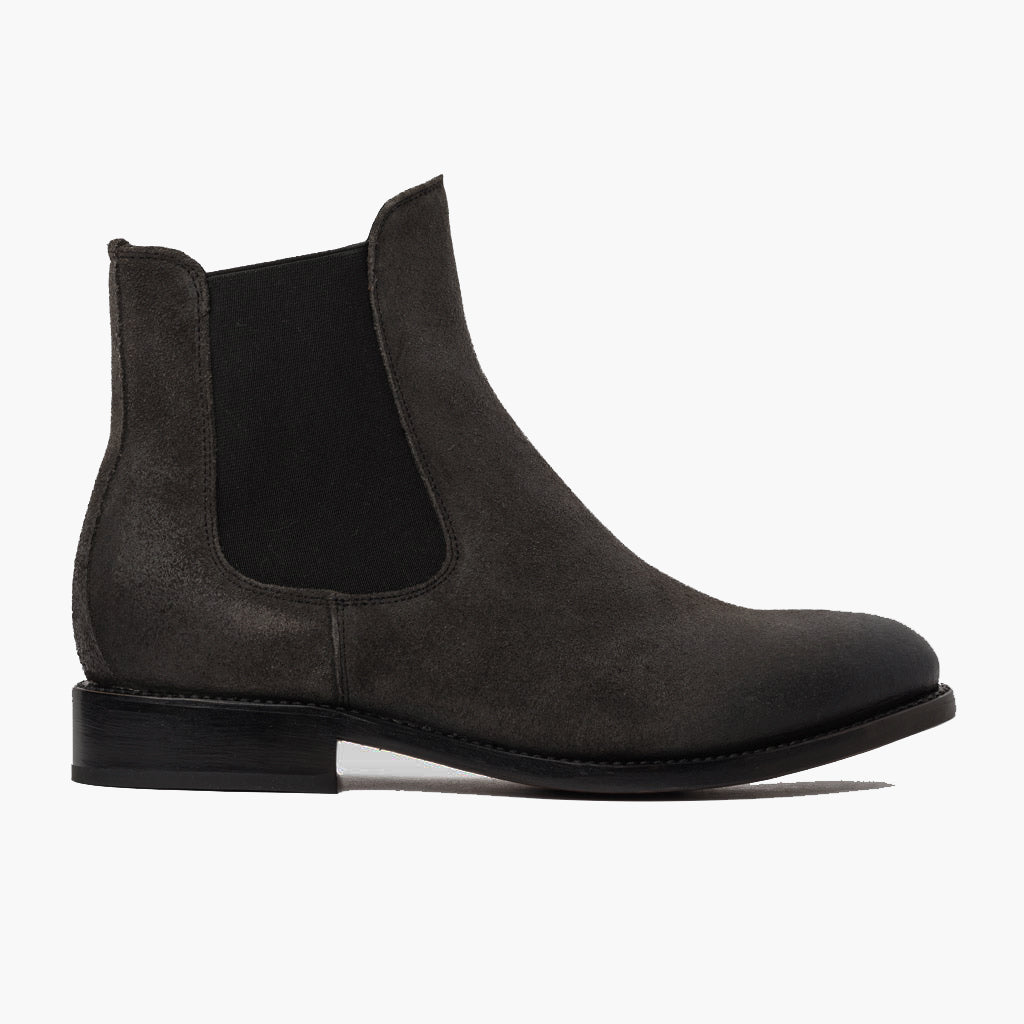 Grey Full-Grain leather Boots - Goodyear randsaumur og táhluti