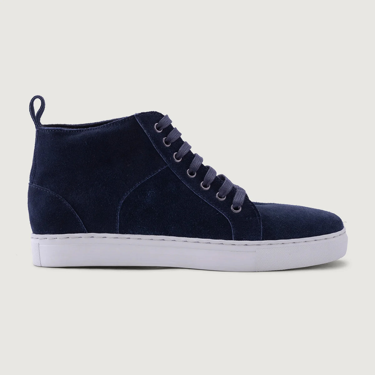 Blue Goatskin Suede Leather Sneakers - Goodyear randsaumur og táhluti