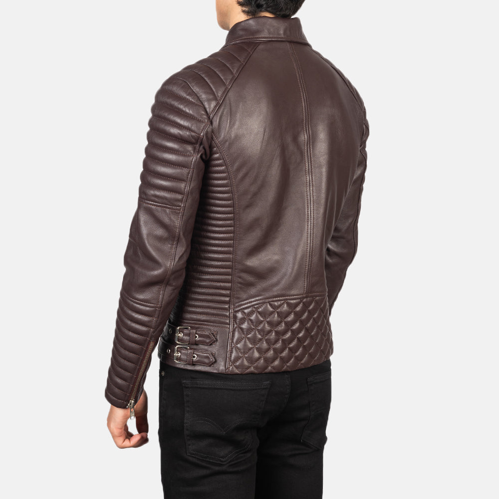 Armand Green Biker Jacket – alternate product view 5
