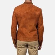 
Blain Brúnn Bomberjakki úr Leðri fyrir Karla – alternate product view 5