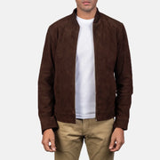
Blain Brúnn Bomberjakki úr Leðri fyrir Karla – alternate product view 1