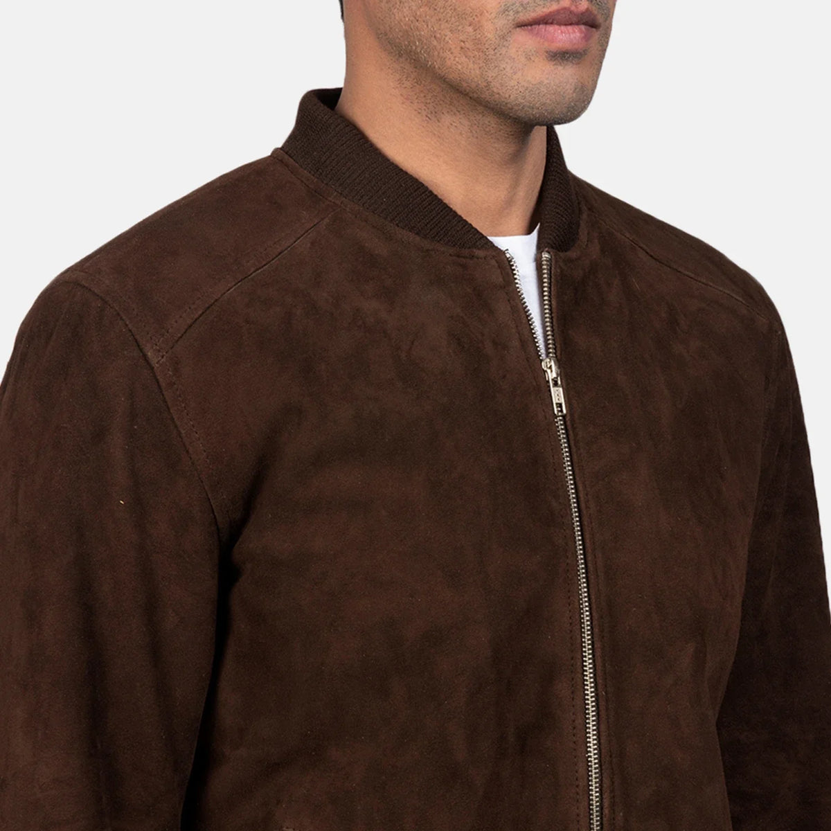 
Blain Brúnn Bomberjakki úr Leðri fyrir Karla – alternate product view 6