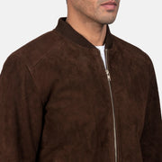 
Blain Brúnn Bomberjakki úr Leðri fyrir Karla – alternate product view 6