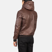 
Bouncer Biz Bomberjakki úr Leðri fyrir Karla – alternate product view 5