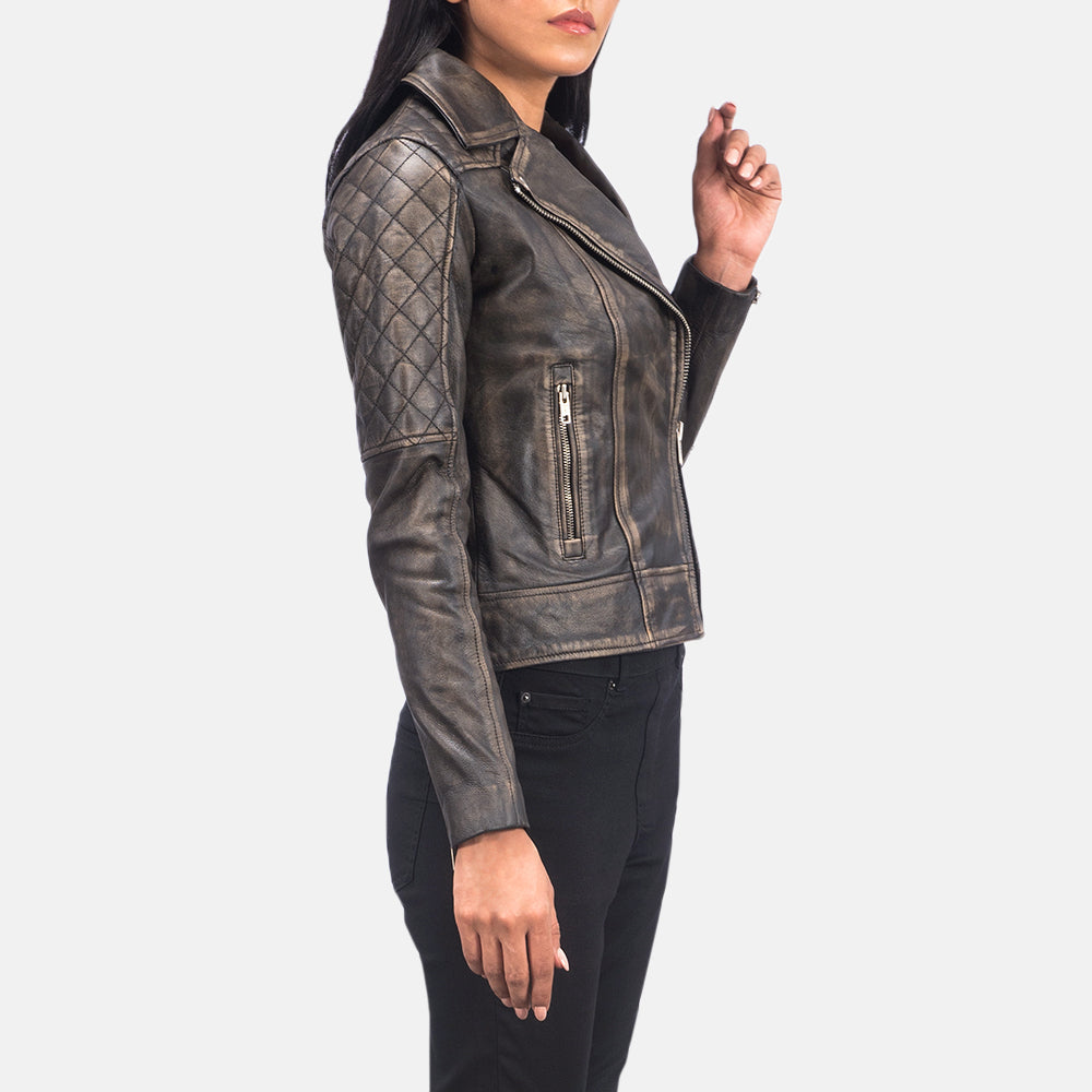 
Fóðursýn Showing Quilted Polyester Lining & Tveir hagnýtir innri vasar
