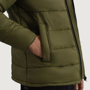 
Fóðursýn Showing Quilted Viscose Lining & Tveir hagnýtir innri vasar