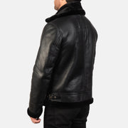 Francis B-3 Black Bomber Jacket – alternate product view 5
