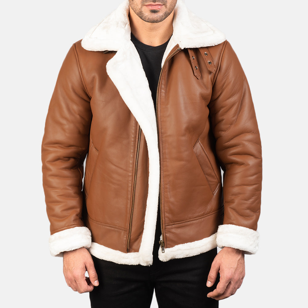 Francis B-3 Black Bomber Jacket – alternate product view 1