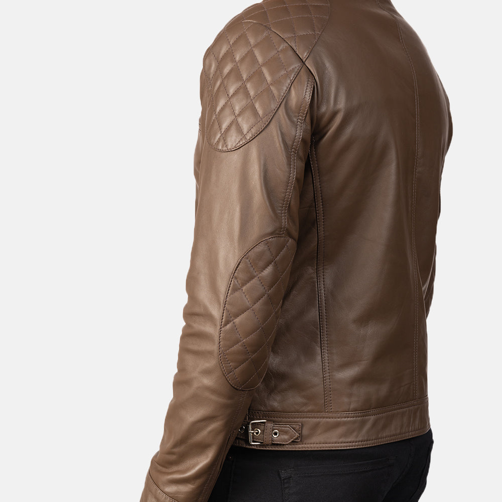 
Fóðursýn Showing Quilted Polyester Lining & Tveir hagnýtir innri vasar