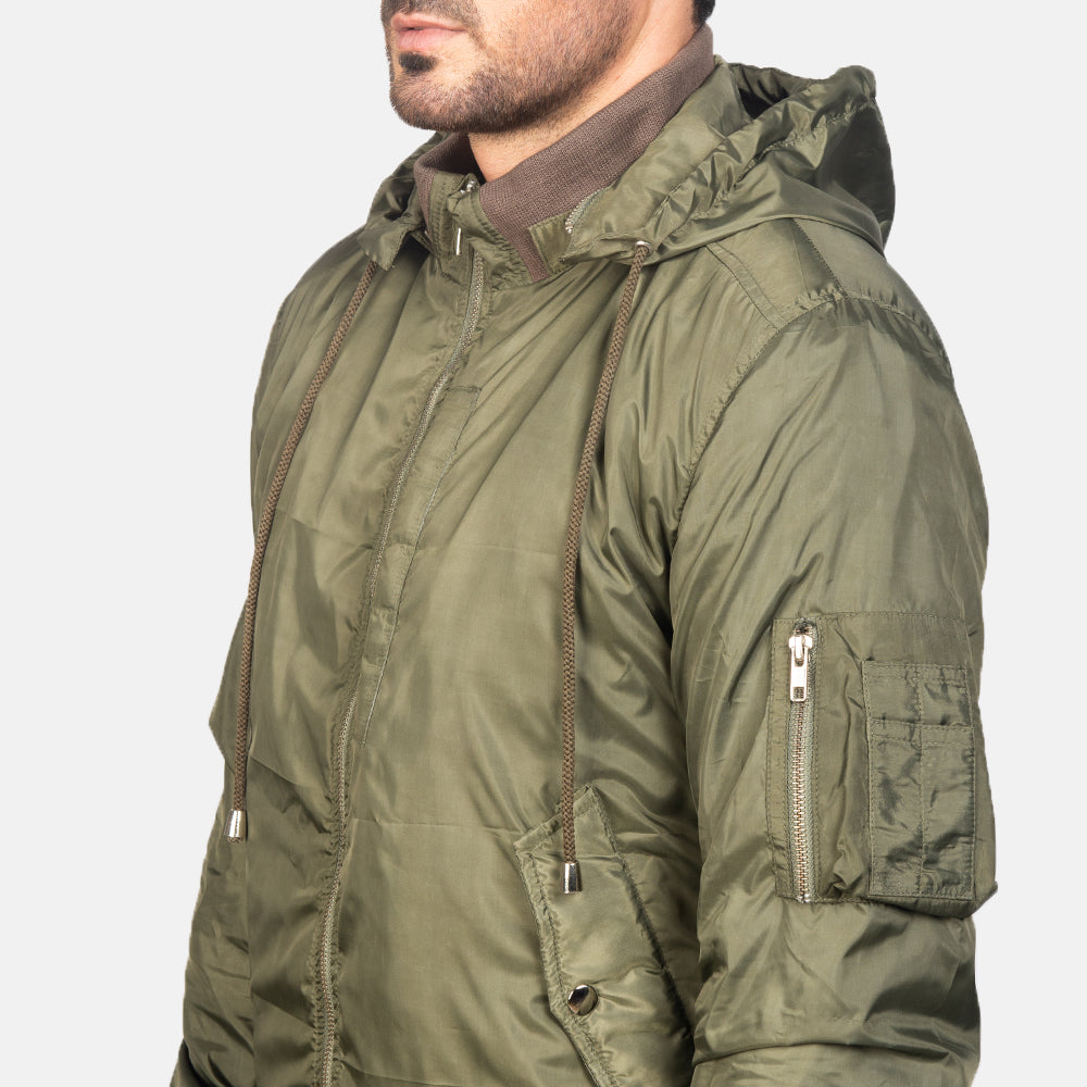 
Fóðursýn Showing Quilted Viscose Lining & Tveir hagnýtir innri vasar