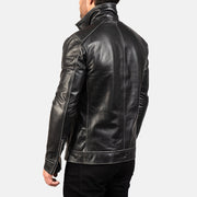 
Authentic Cowhide Leather with Rub-off Finish Grain Texture & Heavy-Duty Seam Stitching Detail