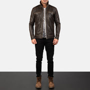 
Hudson Mótorhjólajakki úr Leðri fyrir Karla – alternate product view 3