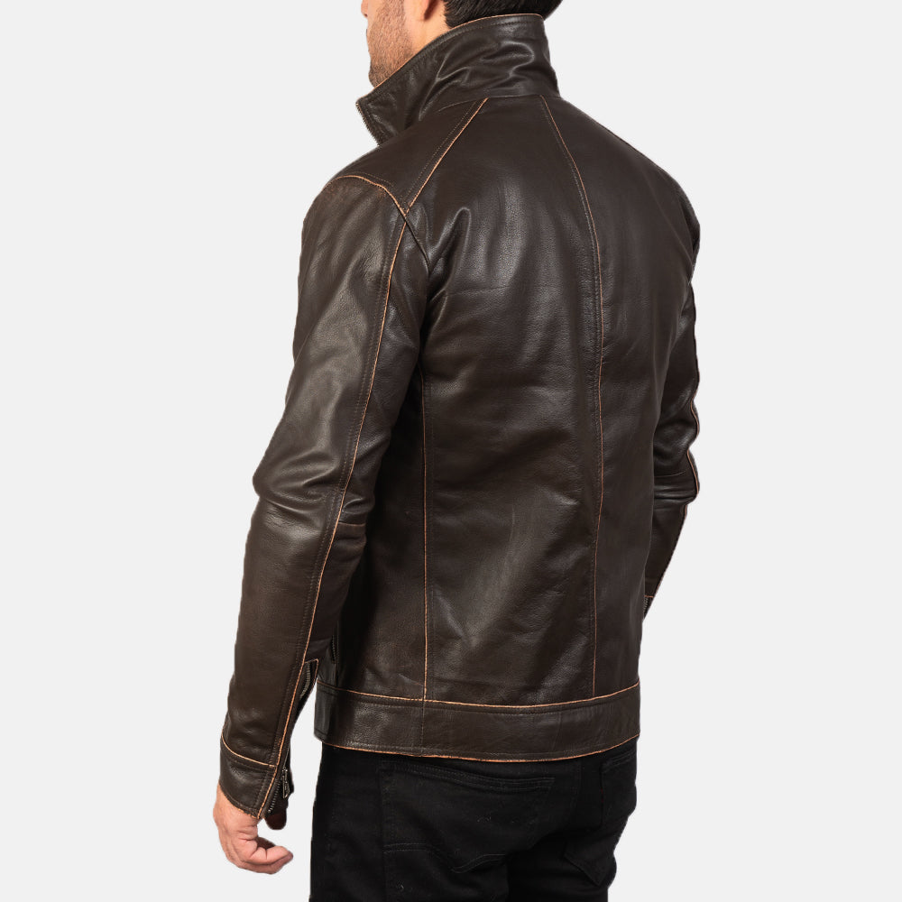
Hudson Mótorhjólajakki úr Leðri fyrir Karla – alternate product view 5